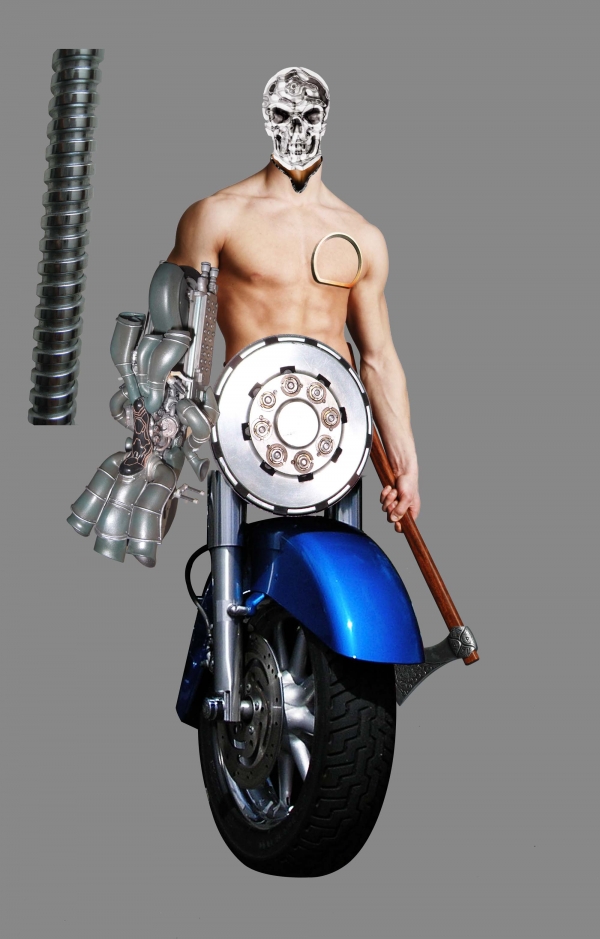 Creation of Motorman the Terminator: Step 8